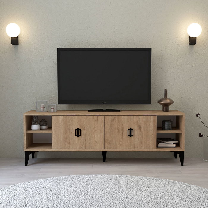 Hanah Home Deren 3507 Soporte para TV Roble Zafiro Hanah Home Deren 3507 Soporte para TV Roble Zafiro